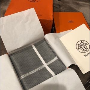 Hermes pocket square